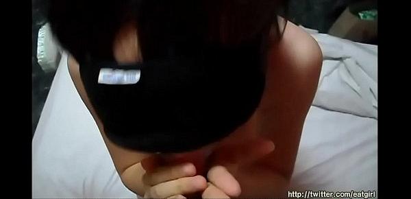  Blindfolded Korean amateur